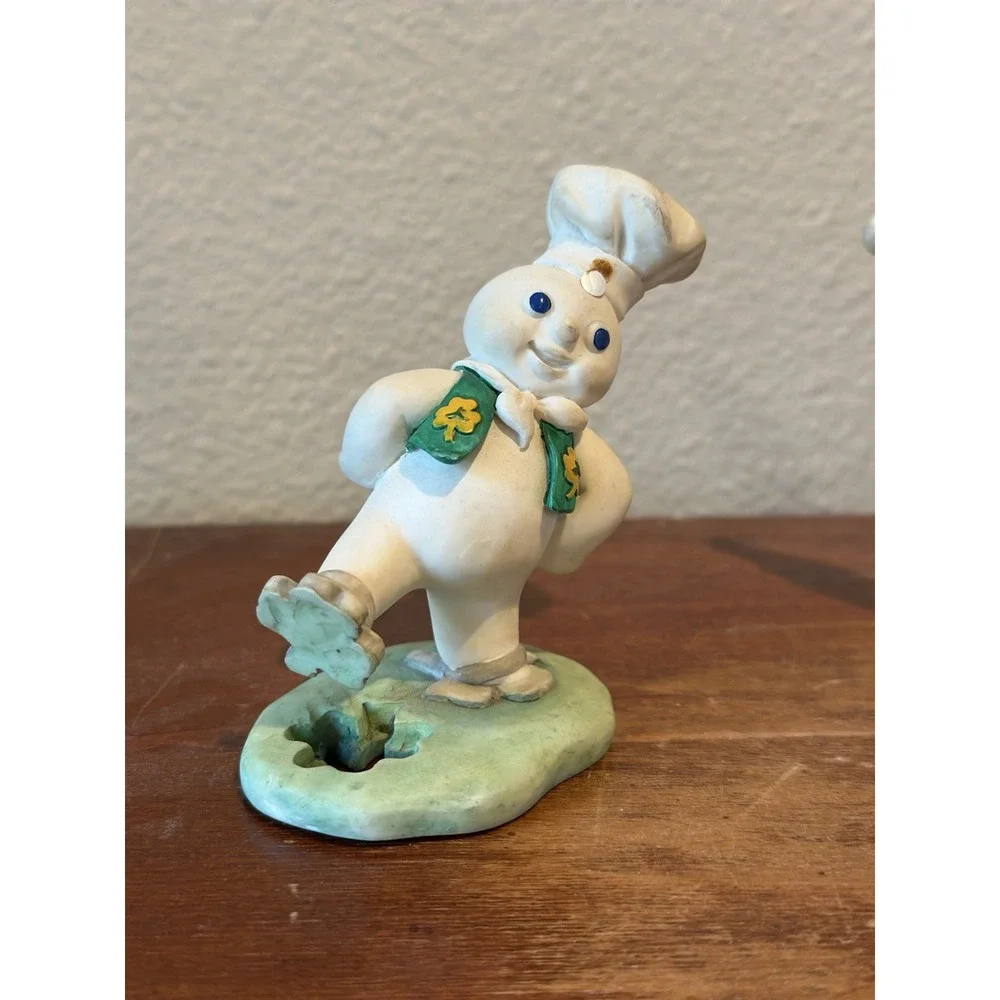 1997 The Danbury Mint Miniature Pillsbury Doughboy Calendar Figurine